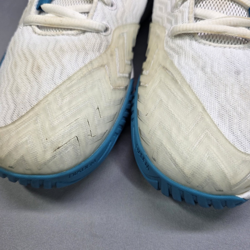 Diadem Court Burst Tennis Pickleball Shoes White Blue Womens 8.5 - Picture 14 of 16
